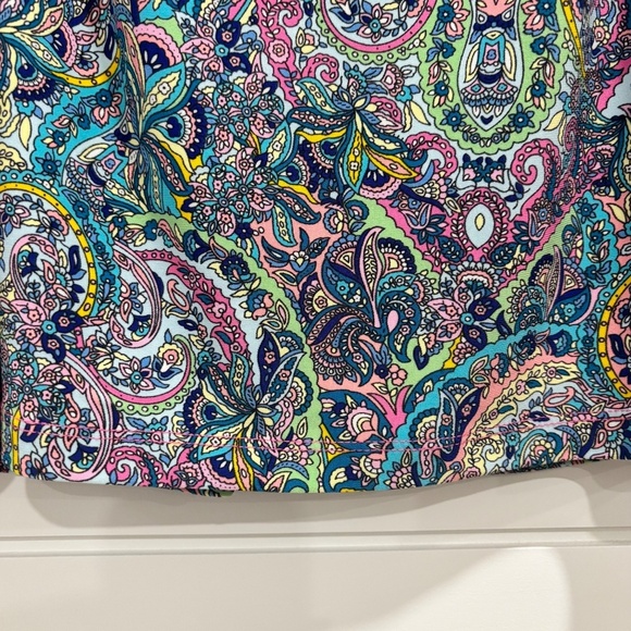 Tommy Hilfiger colourful paisley short sleeve midi dress size 12 - Picture 10 of 16